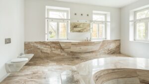 Baño de mármol